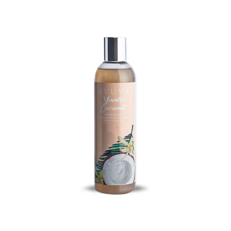 Vanilla Coconut Shower Gel 253ml by Avuva Shop Best Shower Gel