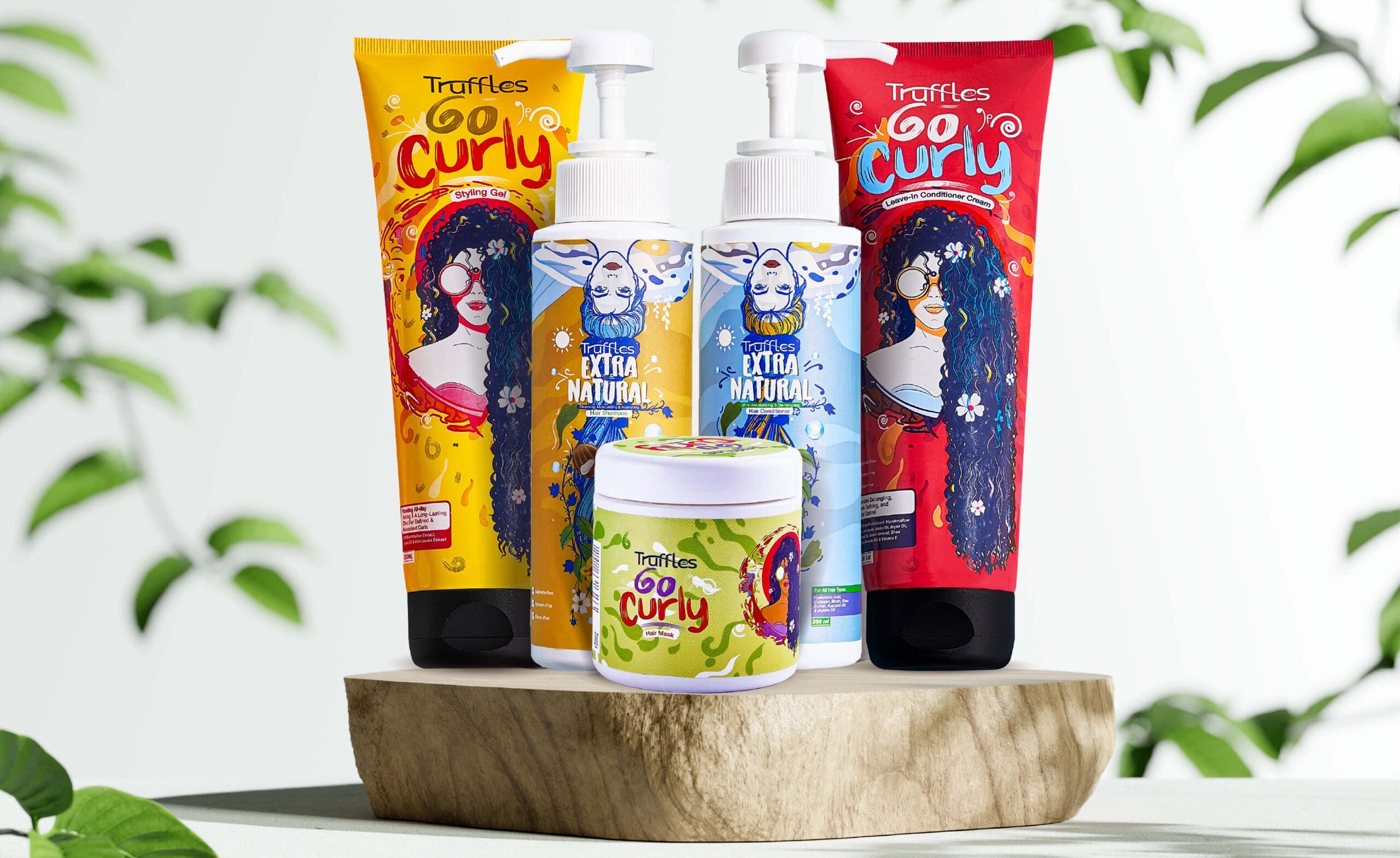 Truffles Egypt - Go Curly, Shampoos, Moisturizers, Styling Gels, and Conditioners