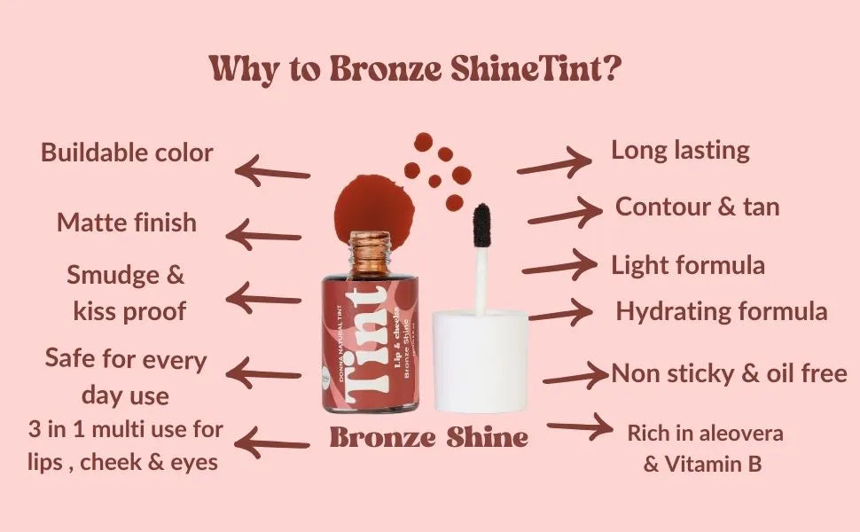 تينت للخدود والشفايف - برونز شاين