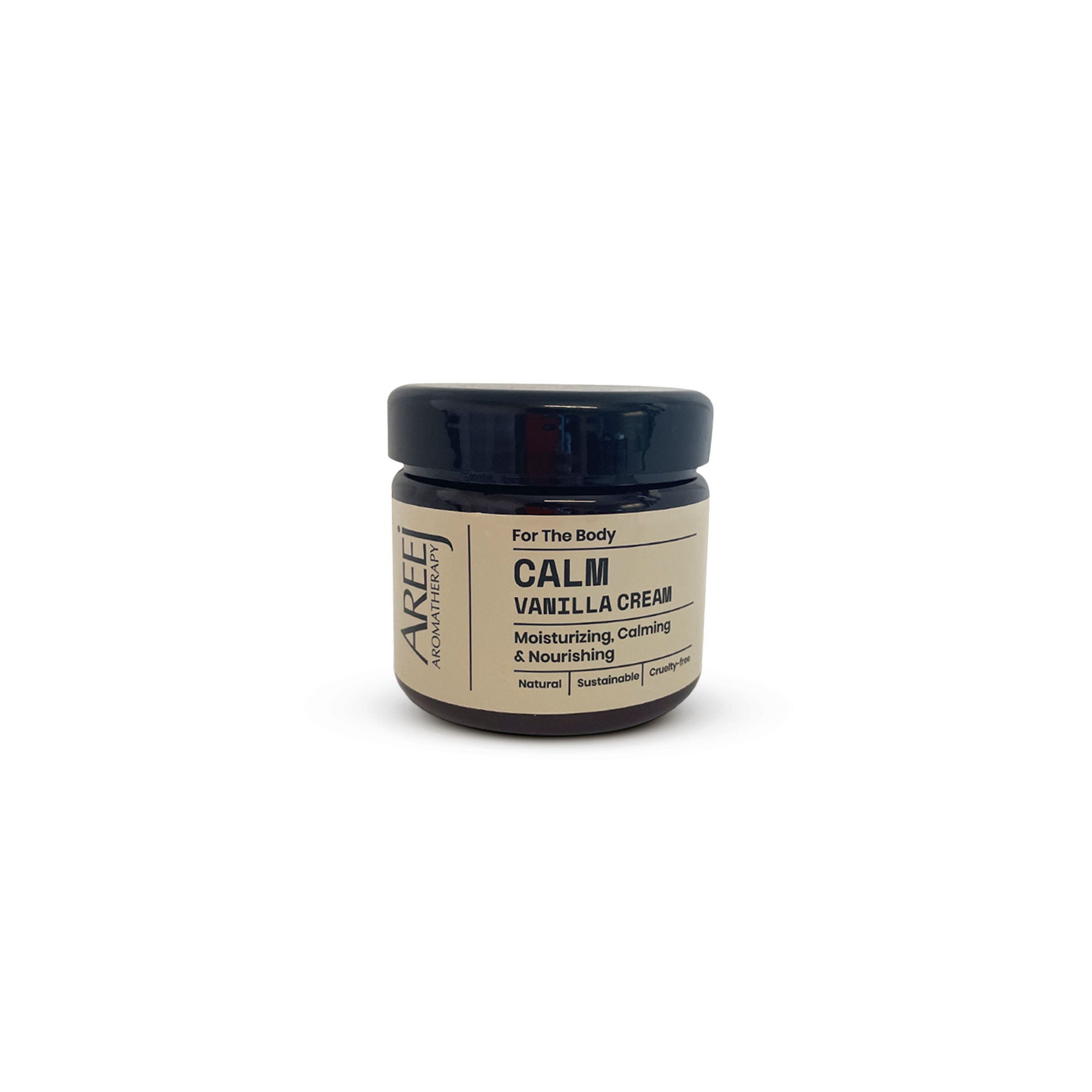 Source Beauty Calm Vanilla Cream Areej Aromatherapy Bath & Body Body Care gift MBody Lotion