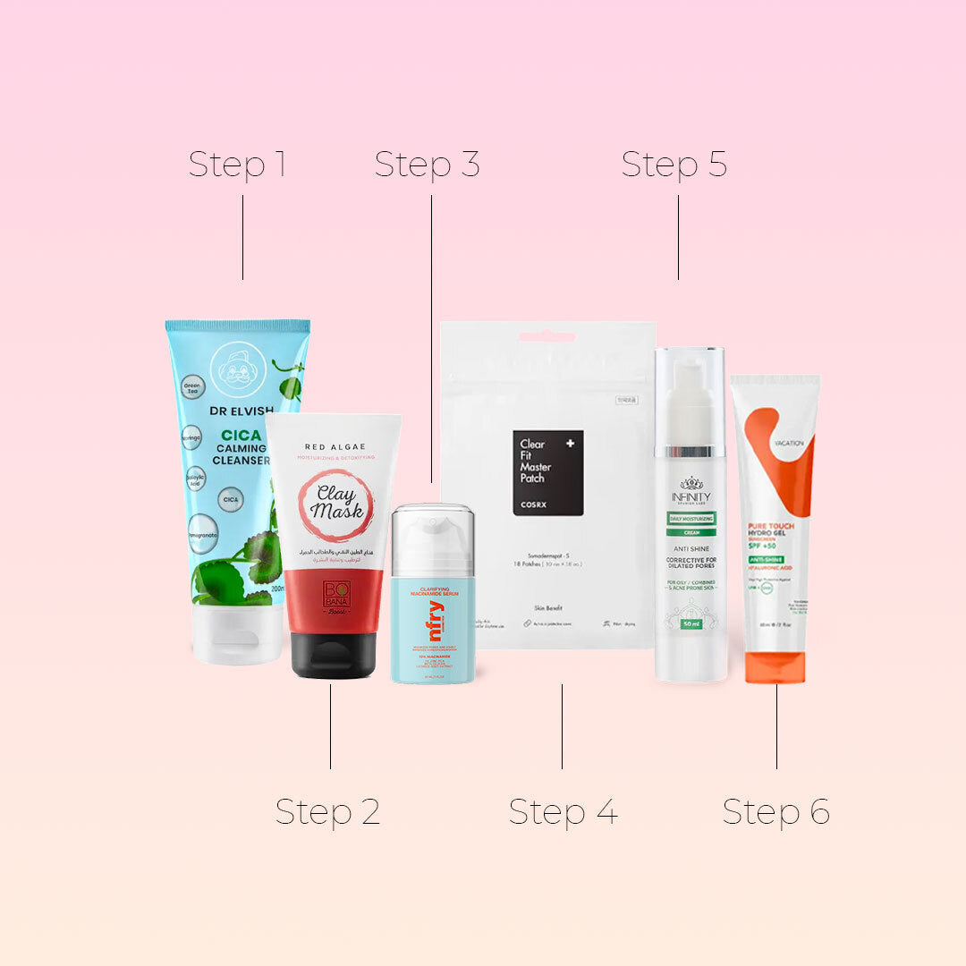 6 Step Acne Routine