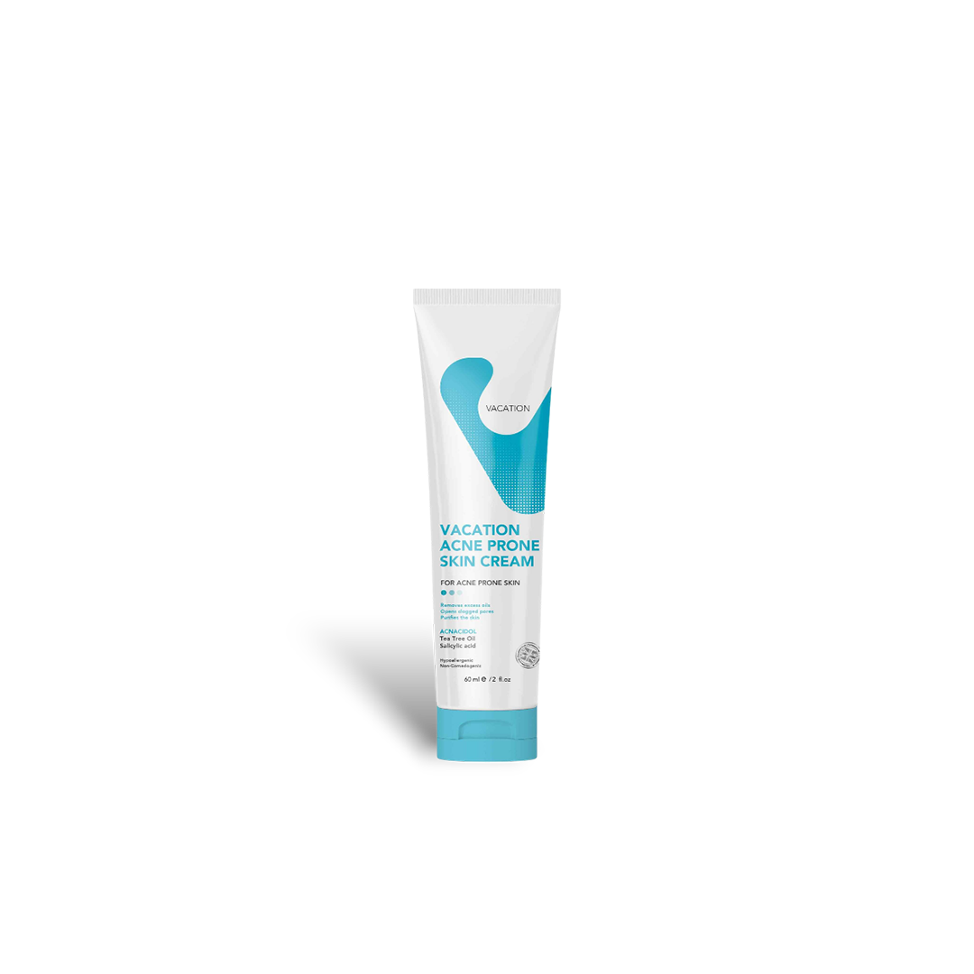 vacation acne prone skin cream