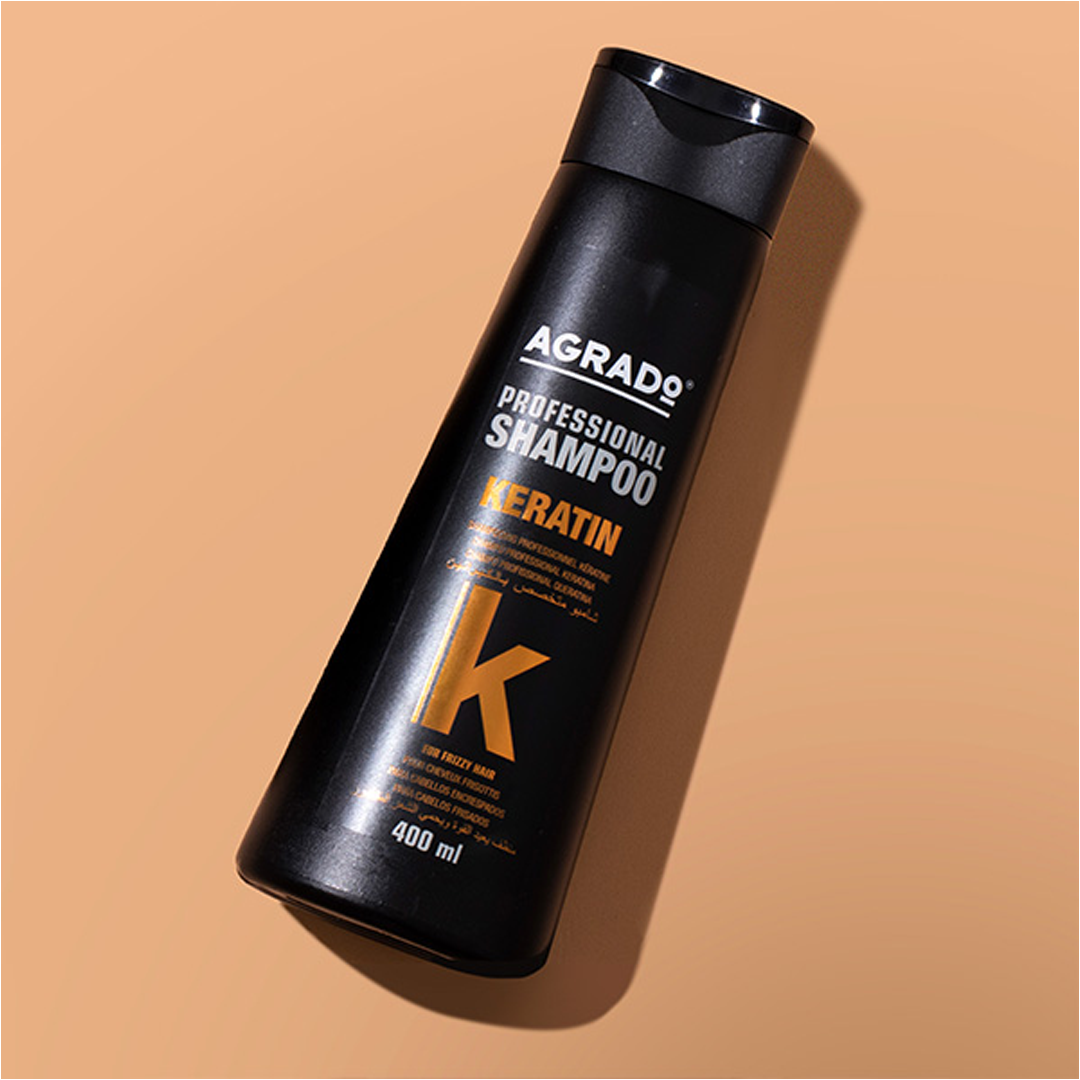Keratin Professional Shampoo - For Frizzy Hair