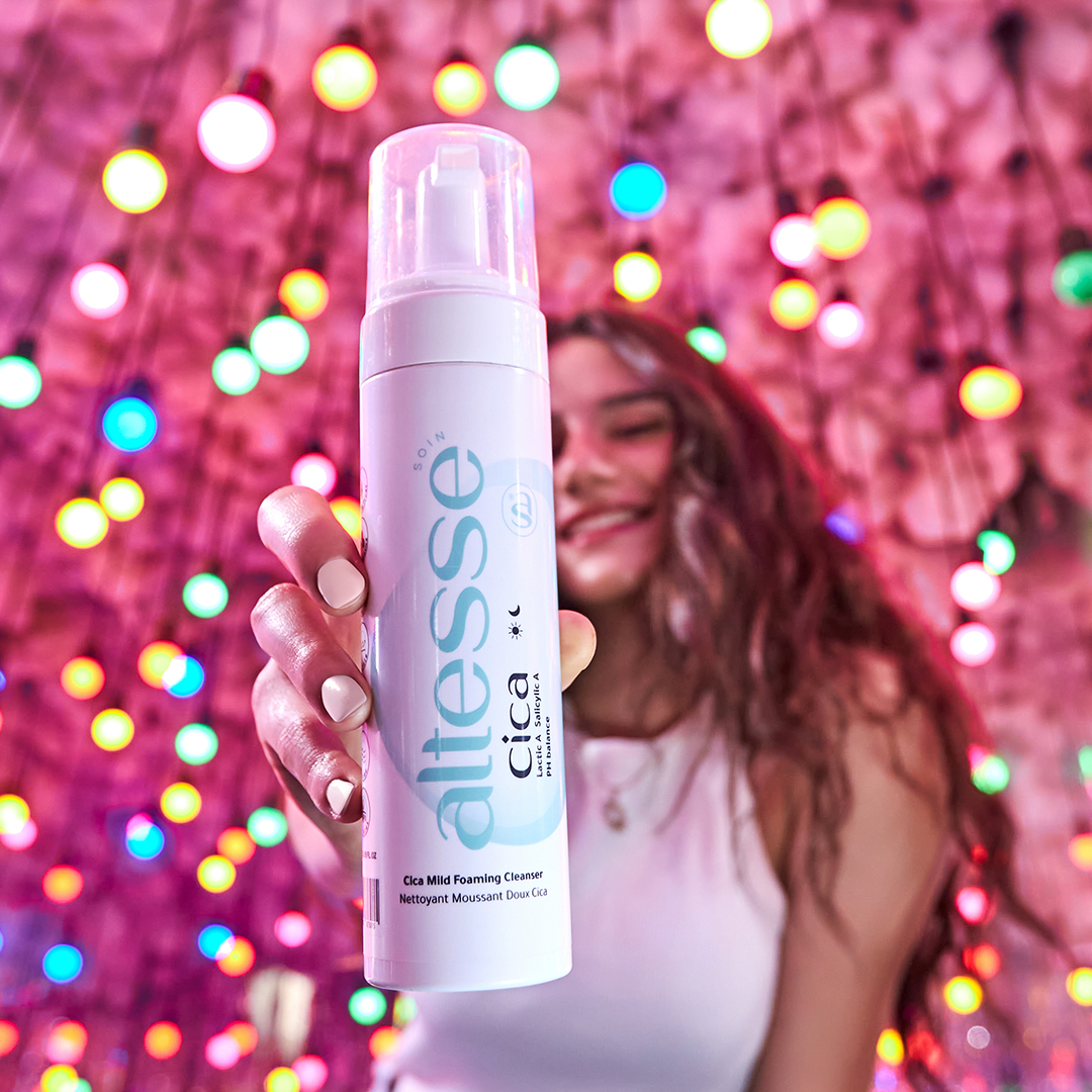 غسول رغوي للبشرة