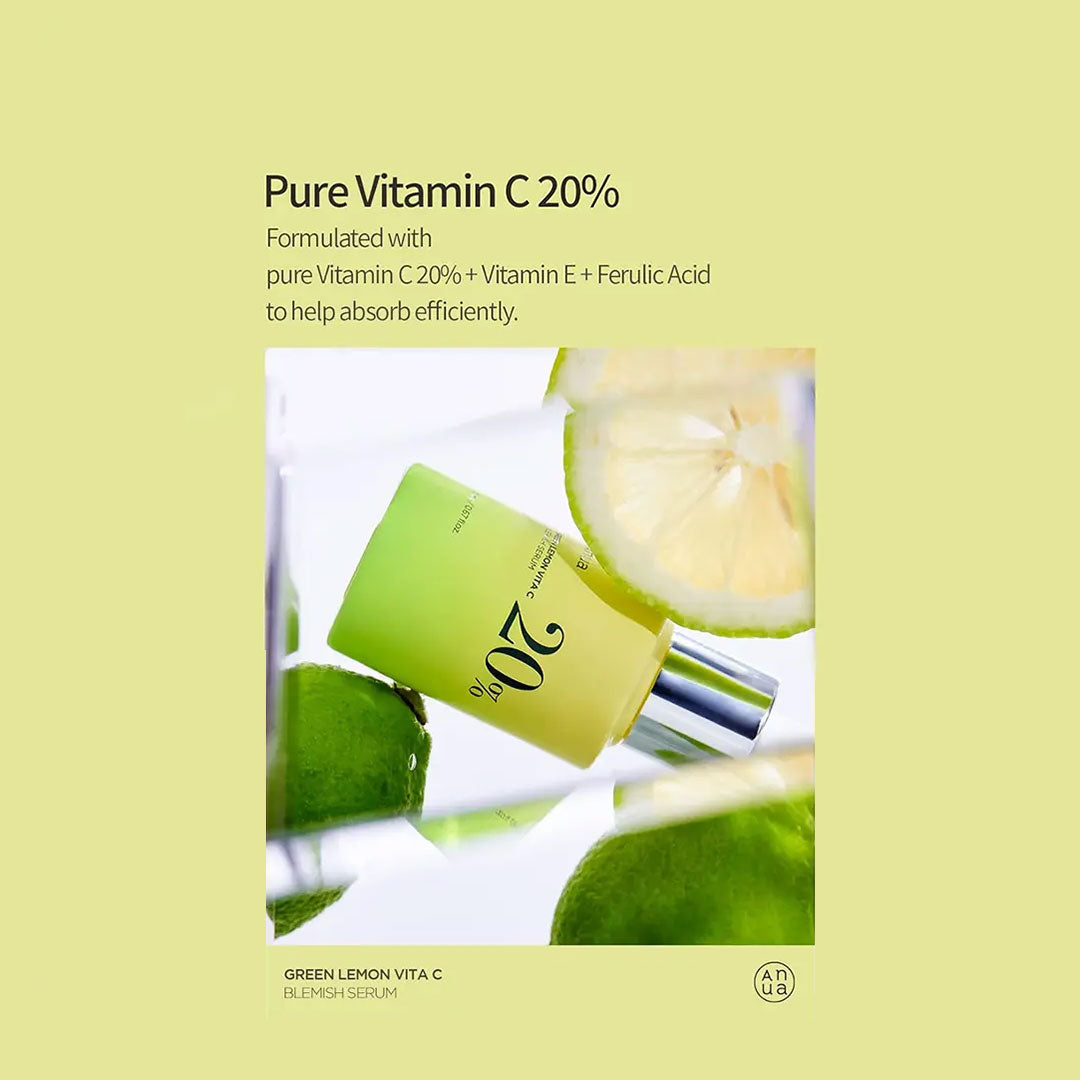 Green Lemon Vita C Blemish Serum
