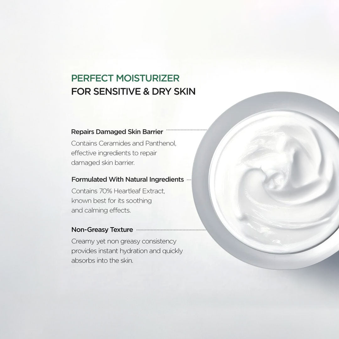 Heartleaf 70% Intense Calming Cream