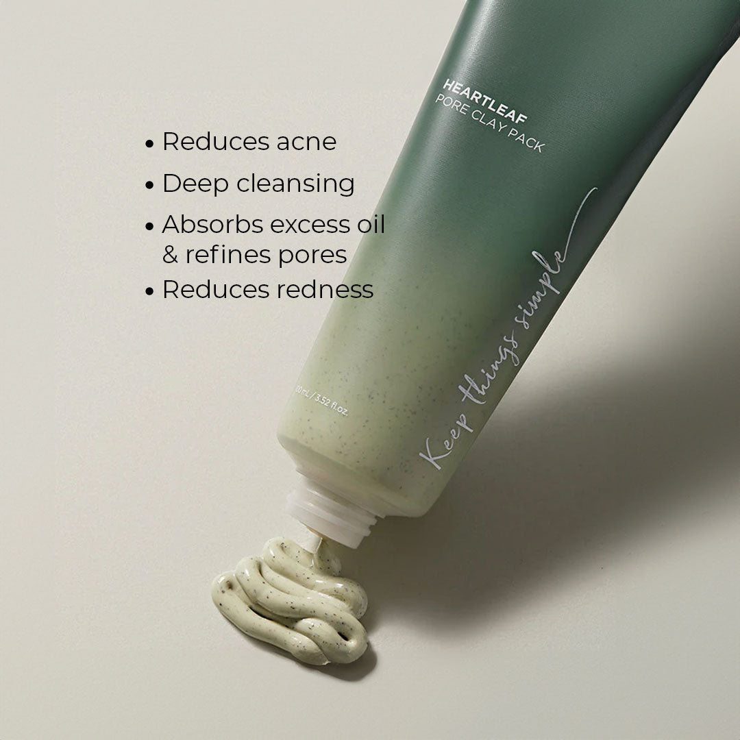 Heartleaf Pore Clay Pack