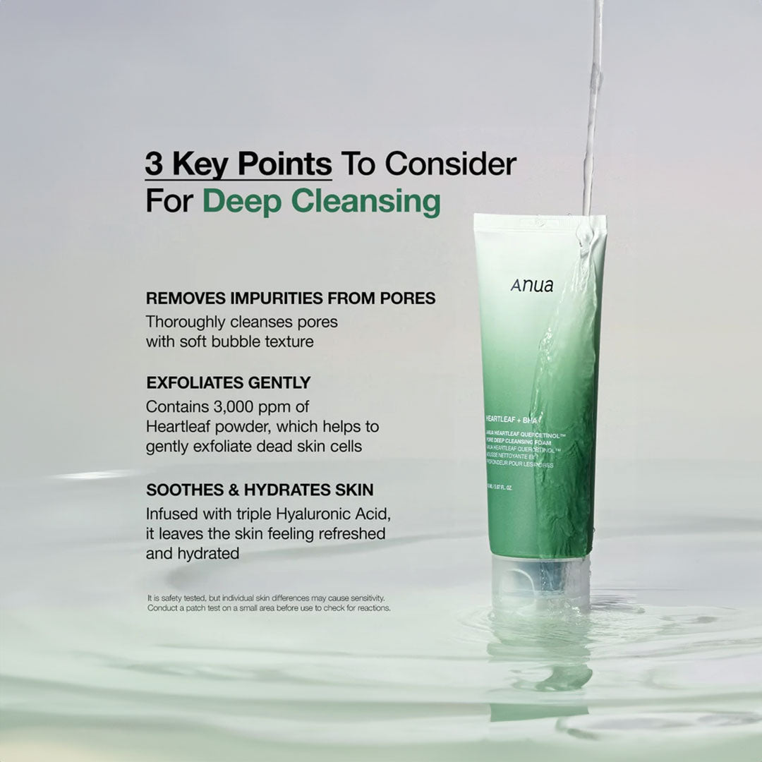 Heartleaf Quercetinol Pore Deep Cleansing Foam