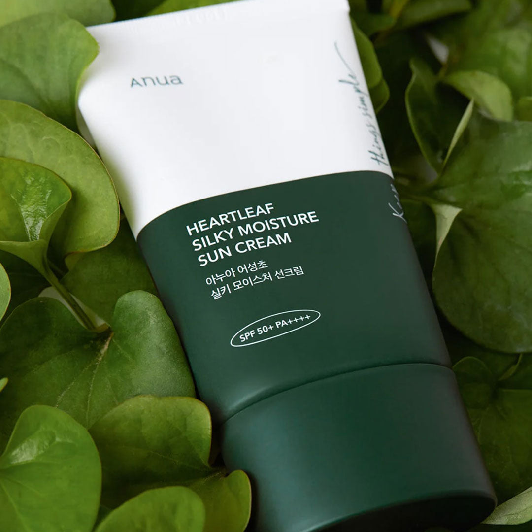 Heartleaf Silky Moisture Sun Cream