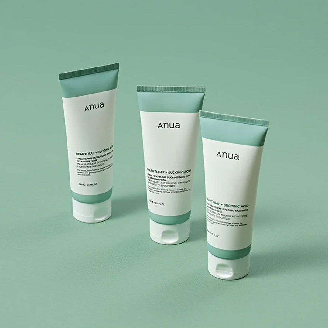 Heartleaf Succinic Moisture Cleansing Foam