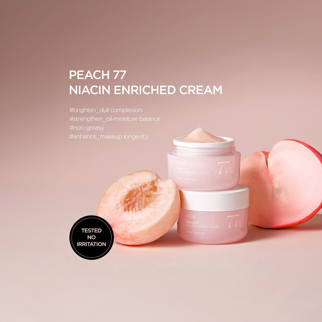 Peach 77 Niacin Enriched Cream