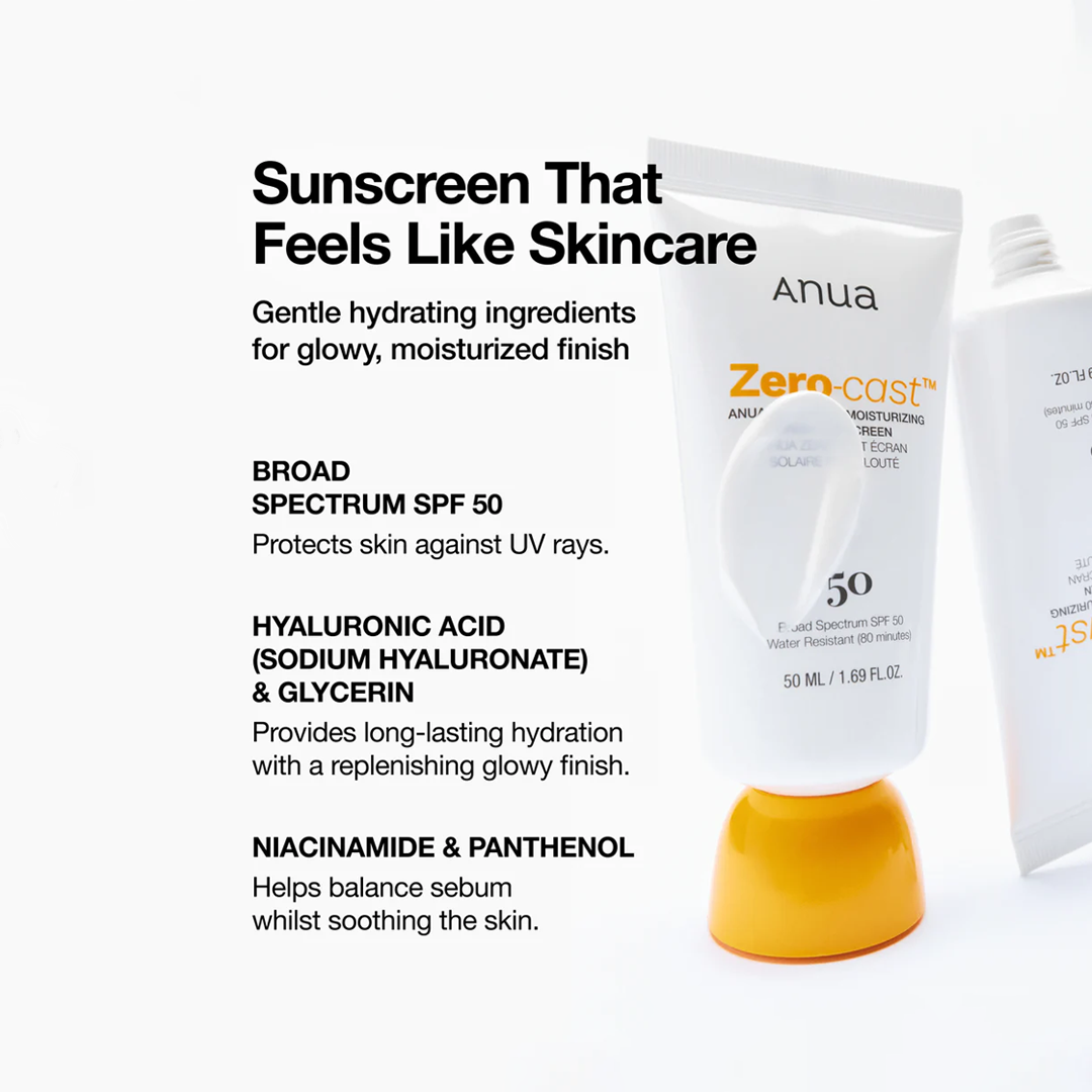 Zero-Cast Moisturizing Finish Sunscreen