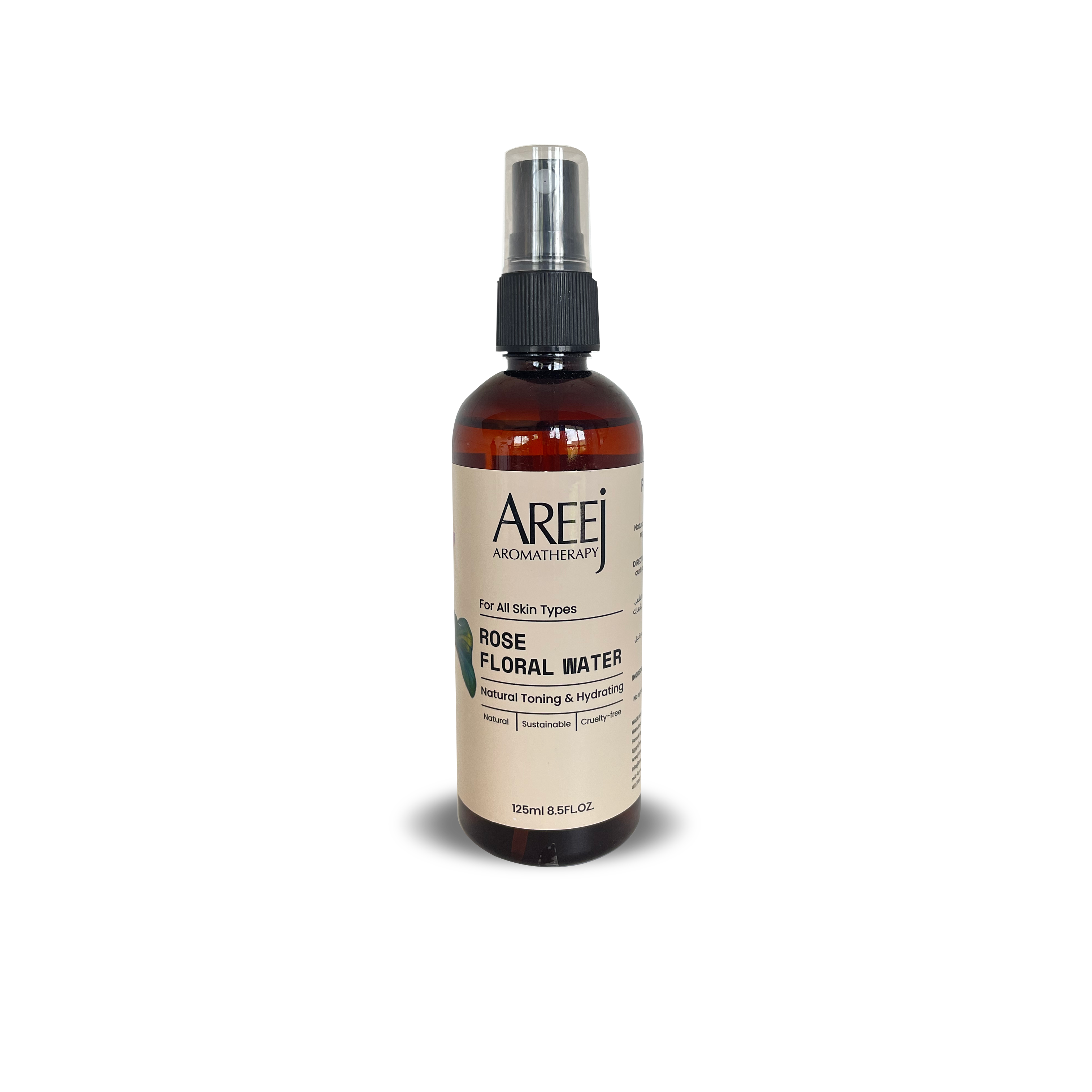 Rose Floral Water by Areej Aromatherapy | Source Beauty Egypt