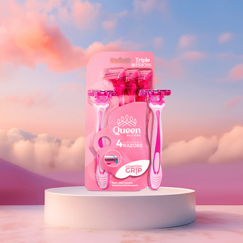 Women's Disposable Razors (4-Pack)