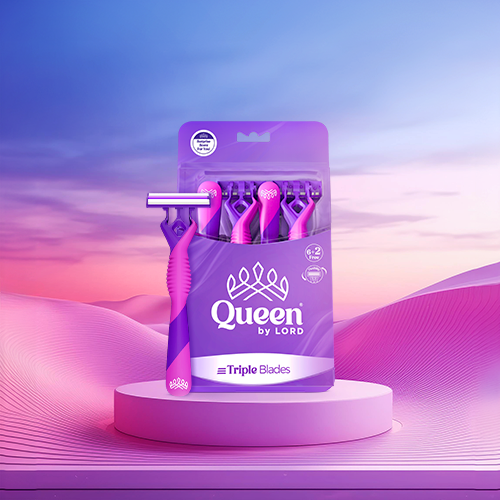 Triple Blades Scented Disposable Razors