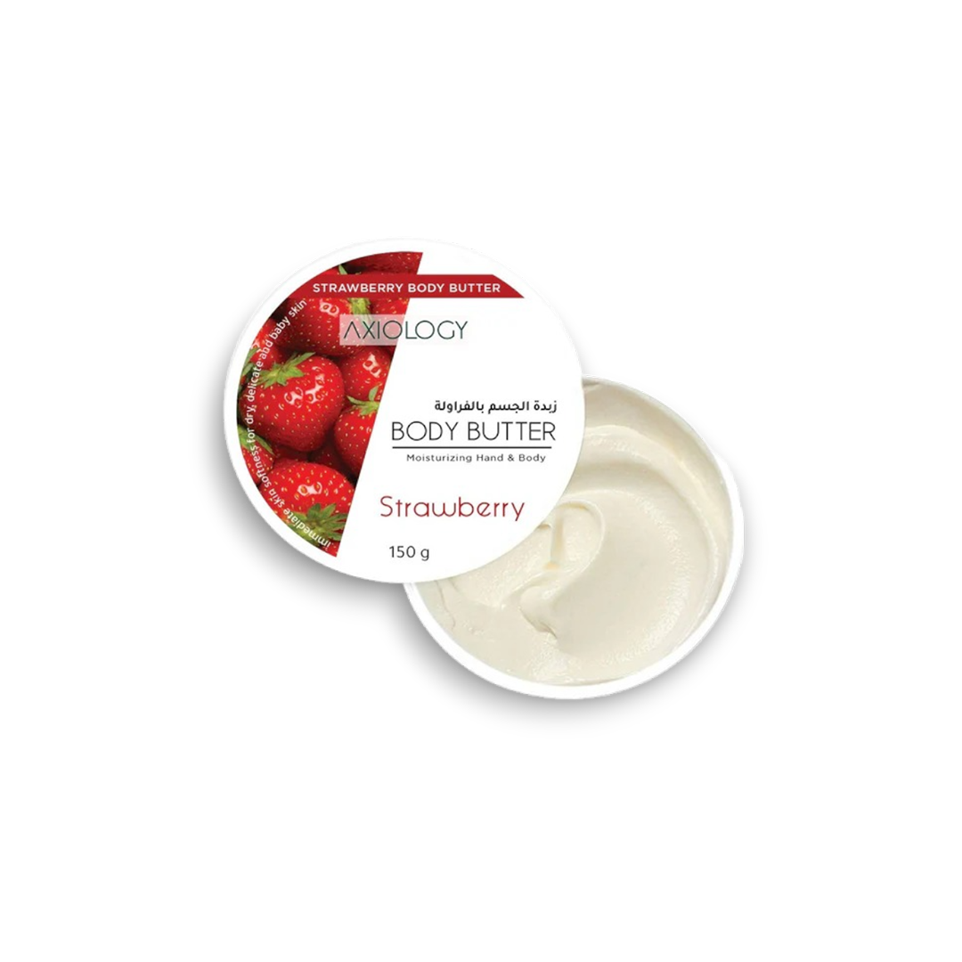 زبدة مرطبة للجسم - بالفراولة