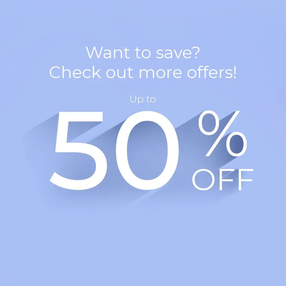 Get up to 50% off