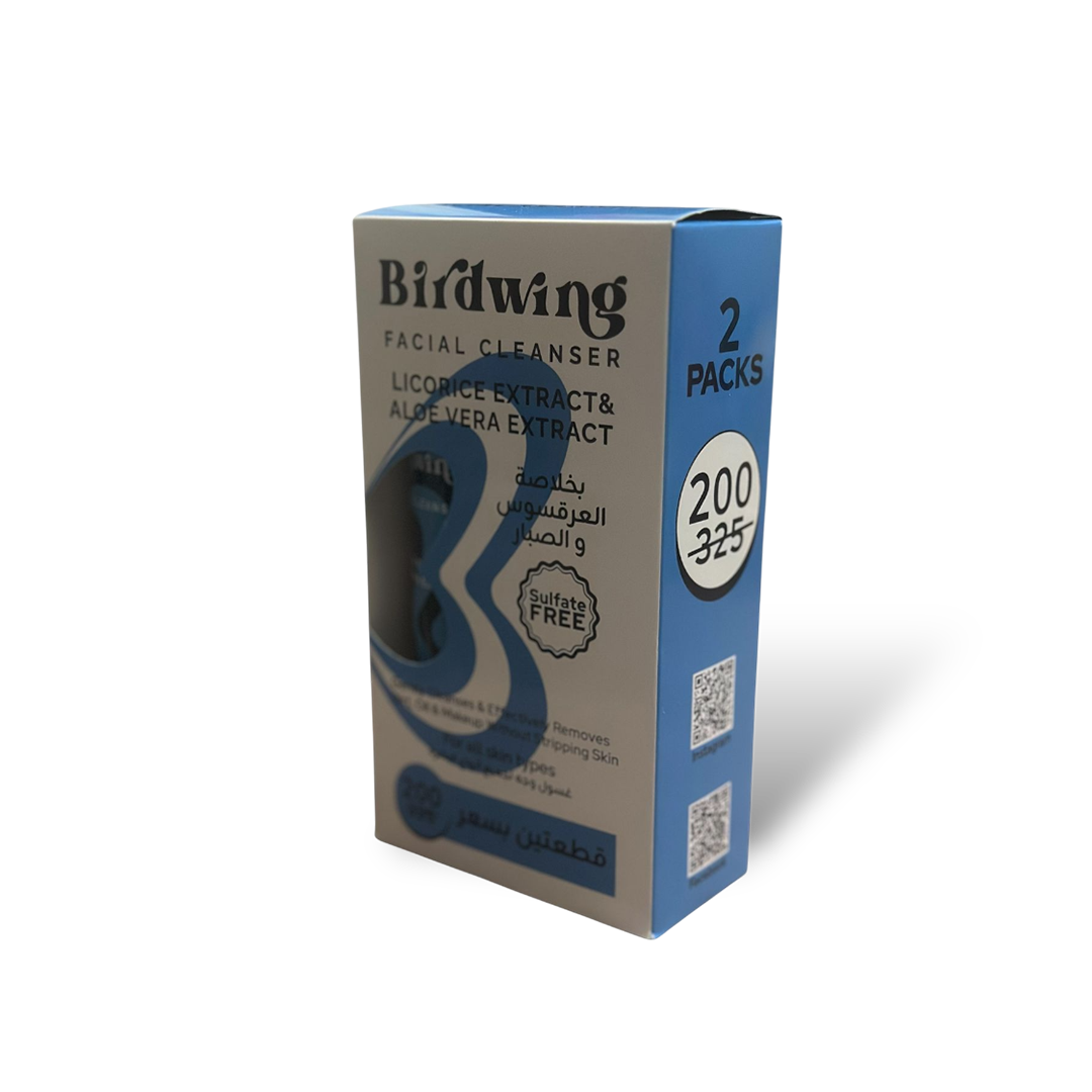 غسول وجه - لجميع أنواع البشرة  (1+1 ببلاش)