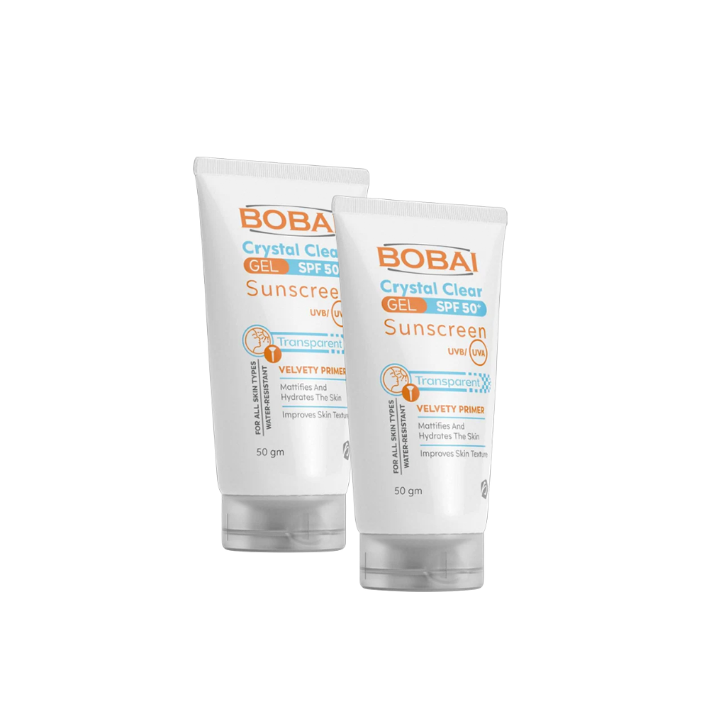 Crystal Clear Sunscreen Gel SPF 50+ (1+1)