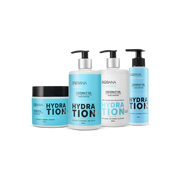 مجموعة ترطيب الشعر الجاف والكيرلى - بزيت جوز الهند