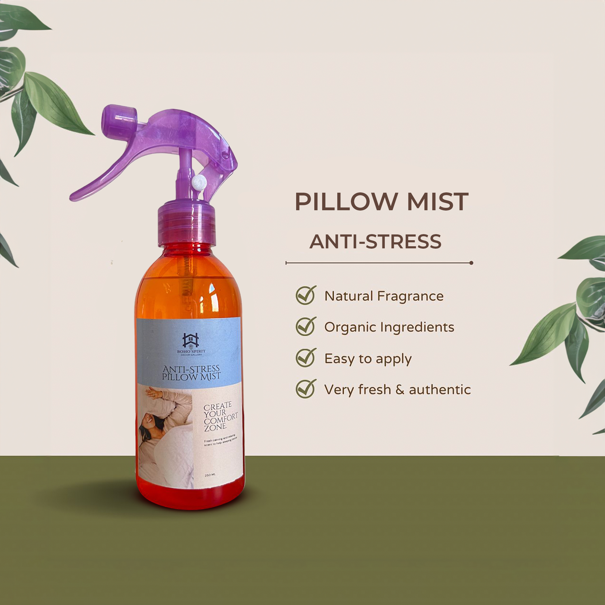 Anti Stress Pillow & Bed Mist