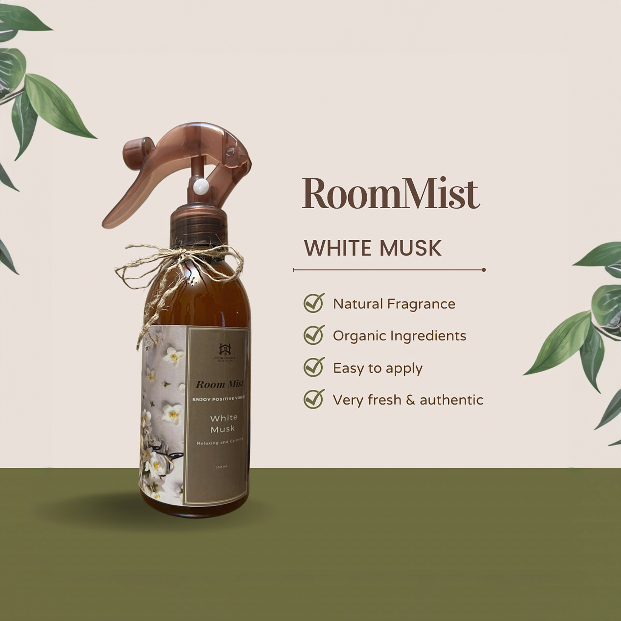 White Musk Room Mist