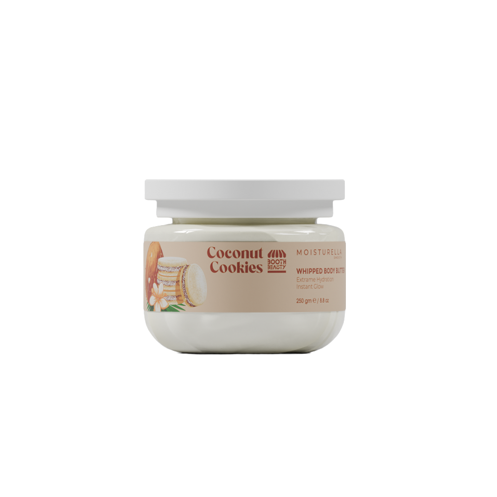 Booth of Beauty Moisturella Coconut Cookies Body Butter - Body Butter | Source Beauty Egypt