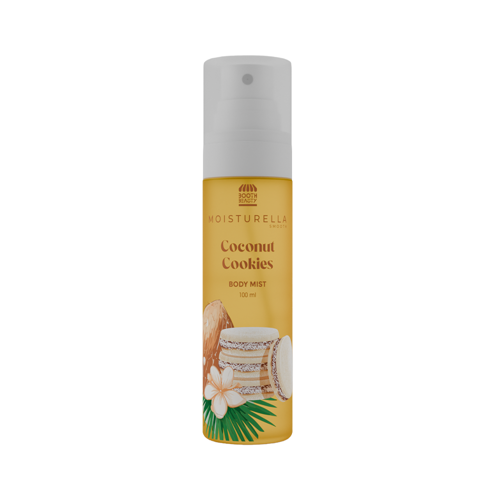 Booth of Beauty Moisturella Coconut Cookies Body Mist - Body Mist | Source Beauty Egypt