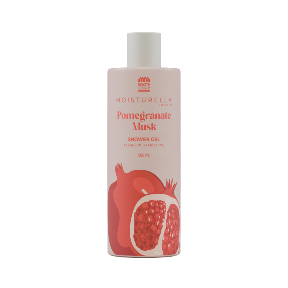 Booth of Beauty Moisturella Pomegranate Musk Shower Gel - Shower Gel | Source Beauty Egypt