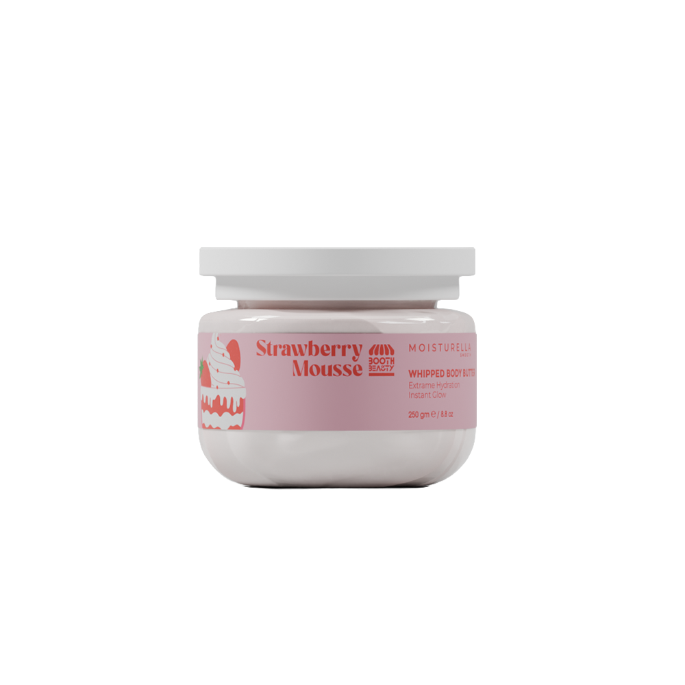 Booth of Beauty Moisturella Strawberry Mousse Body Butter - Body Butter | Source Beauty