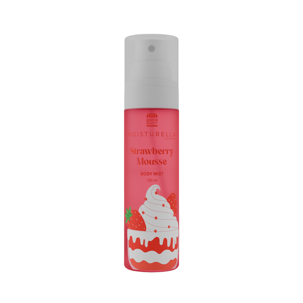 Booth of Beauty Moisturella Strawberry Mousse Body Mist - Body Mist | Source Beauty Egypt