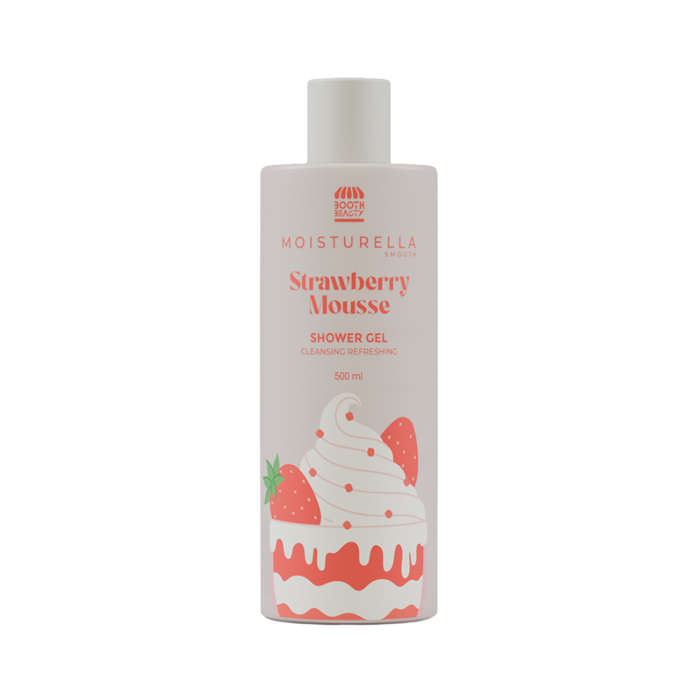 Booth of Beauty Moisturella Strawberry Mousse Shower Gel - Shower Gel | Source Beauty Egypt