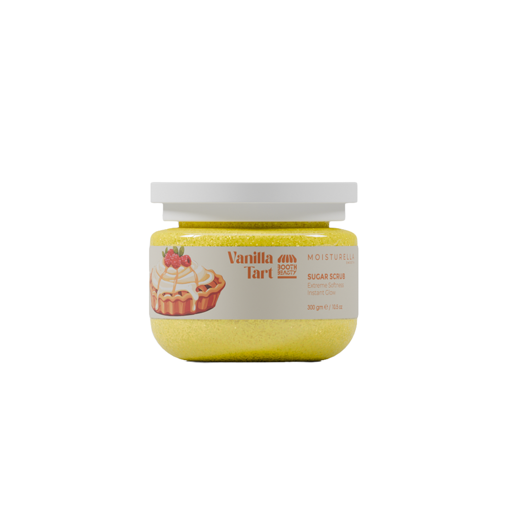 Booth of Beauty Moisturella Vanilla Tart Sugar Scrub - Body Scrub | Source Beauty Egypt