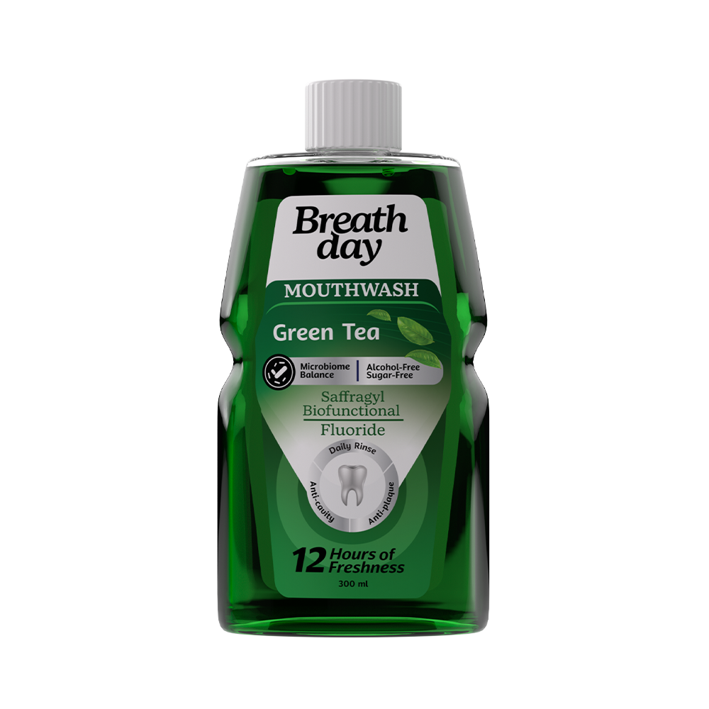 Breath Day Mouthwash Green Tea - Oral Care | Source Beauty Egypt