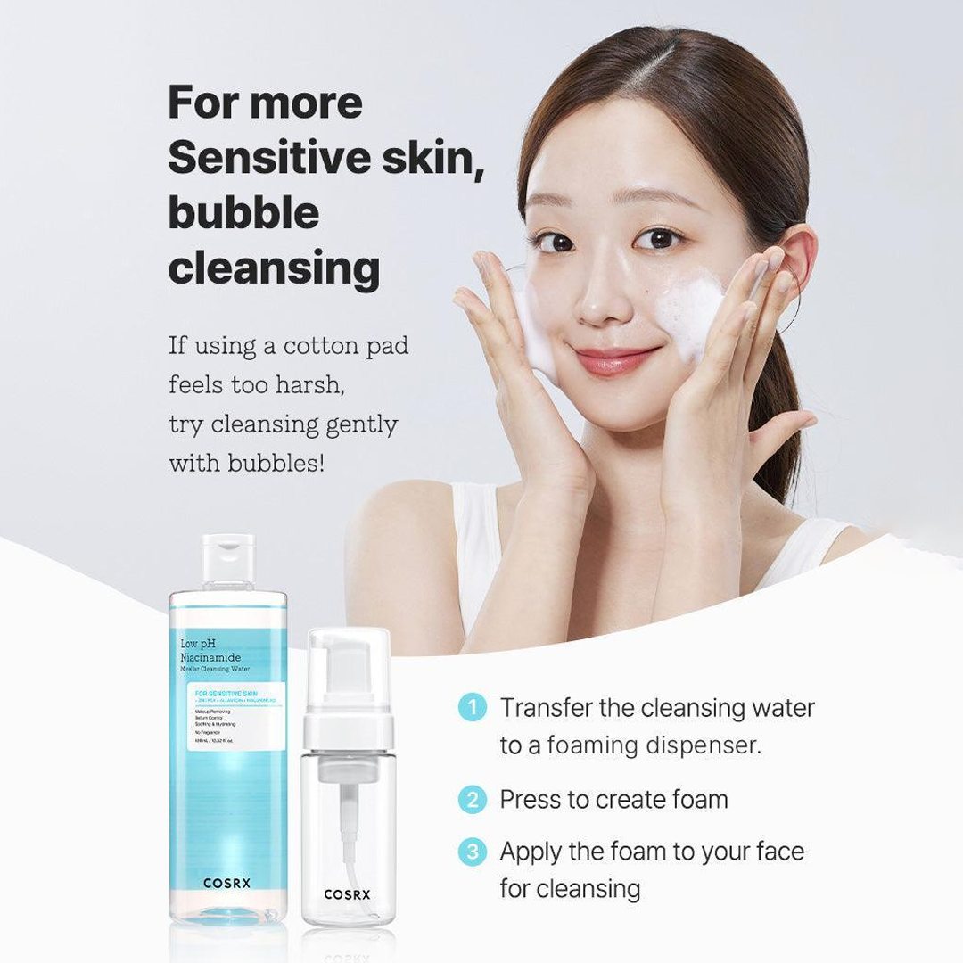 Low pH Niacinamide Micellar Cleansing Water