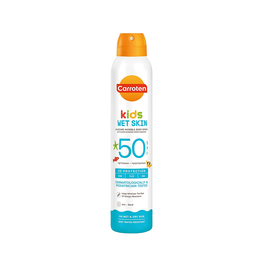 Kids Wet Skin Care Invisible Sunscreen Spray SPF 50