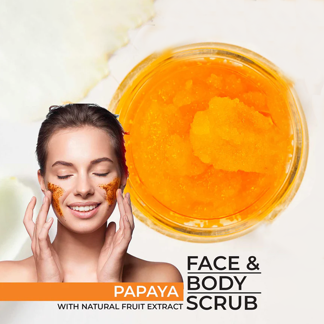 Papaya Face & Body Scrub
