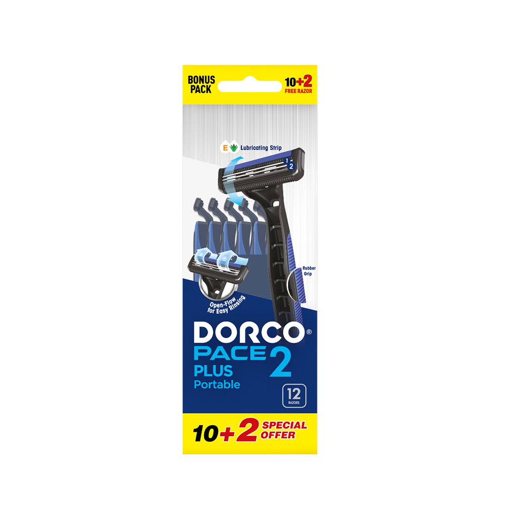 Pace 2 Plus Portable Razor ( 10+2)