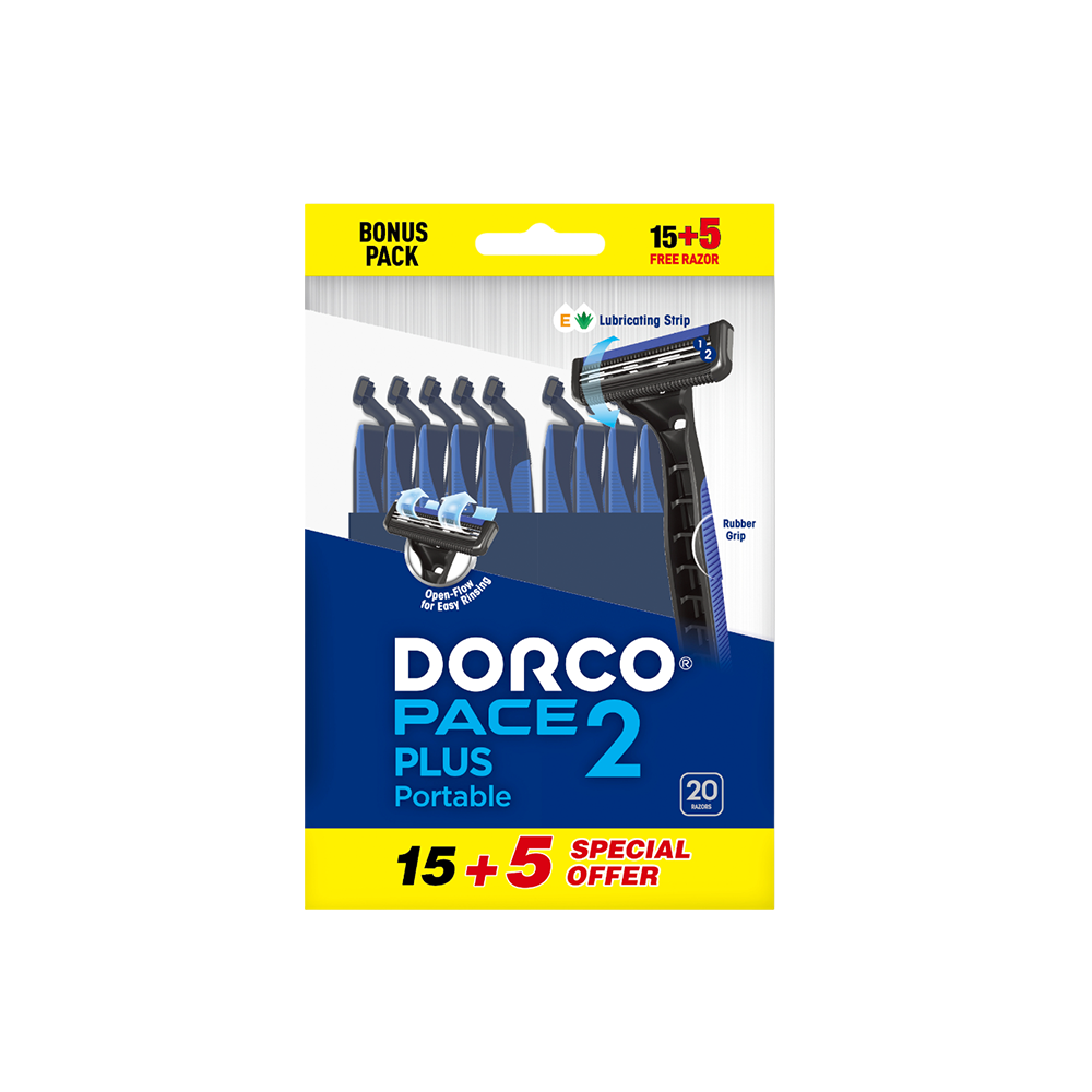 Pace Disposable Blades Razor (15+5)
