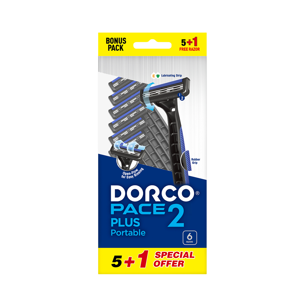 Pace 2 Plus Portable Razor ( 5+1)