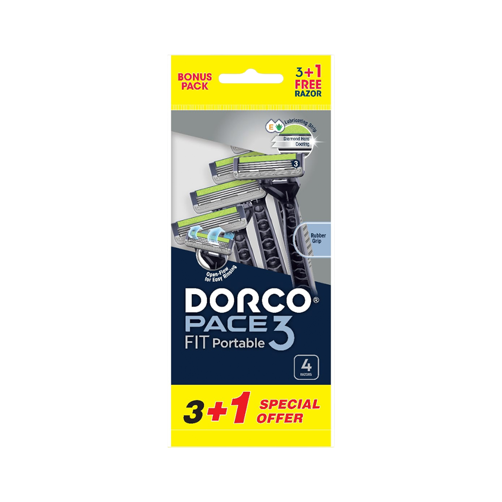 Pace 3 Fitman Disposable Razor (3+1)