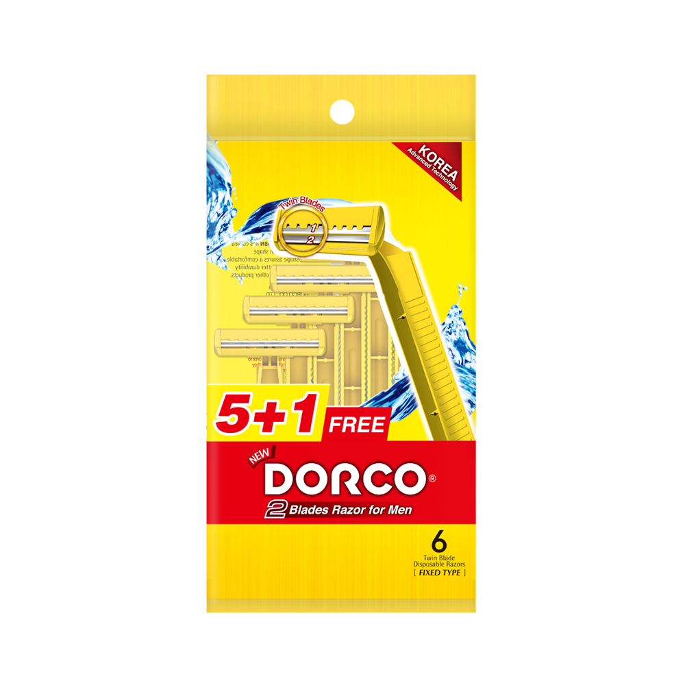 Yellow Disposable Blades (6 Pack)