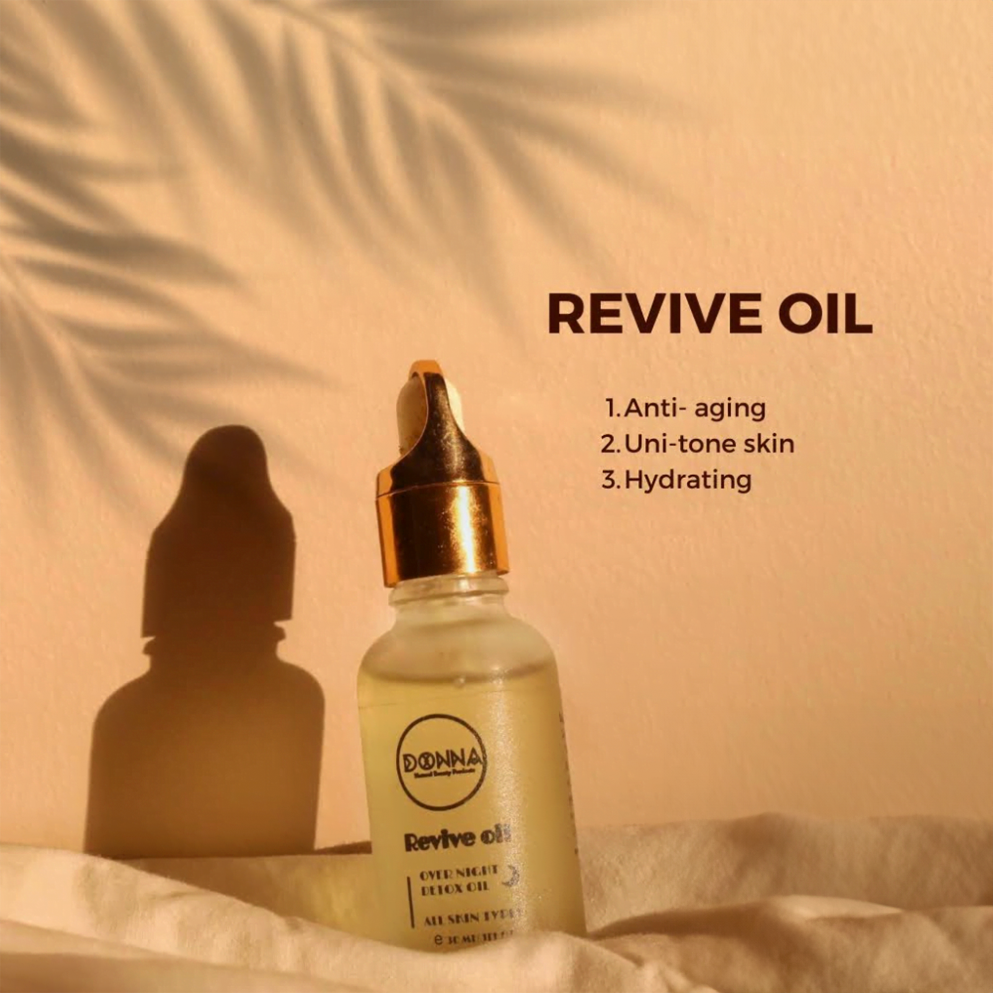 Source Beauty Revive Oil Donna Natural Moisturizers Oils & Serums Skincare