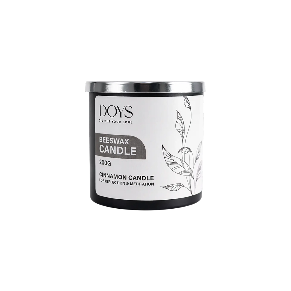 Cinnamon Beeswax Candle