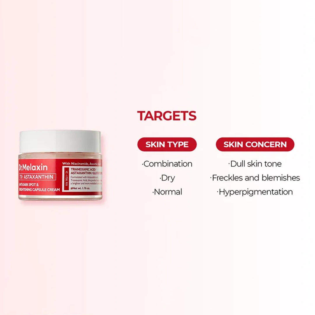 TX-Astaxanthin Anti-Dark Spot & Brightening Capsule Cream