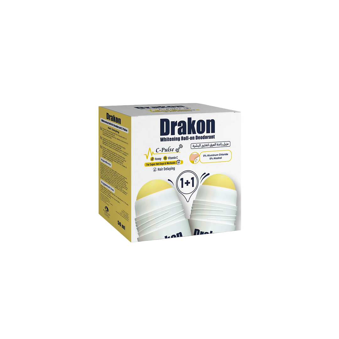 Whitening Roll-On Deodorant - C-Pulse (1+1)