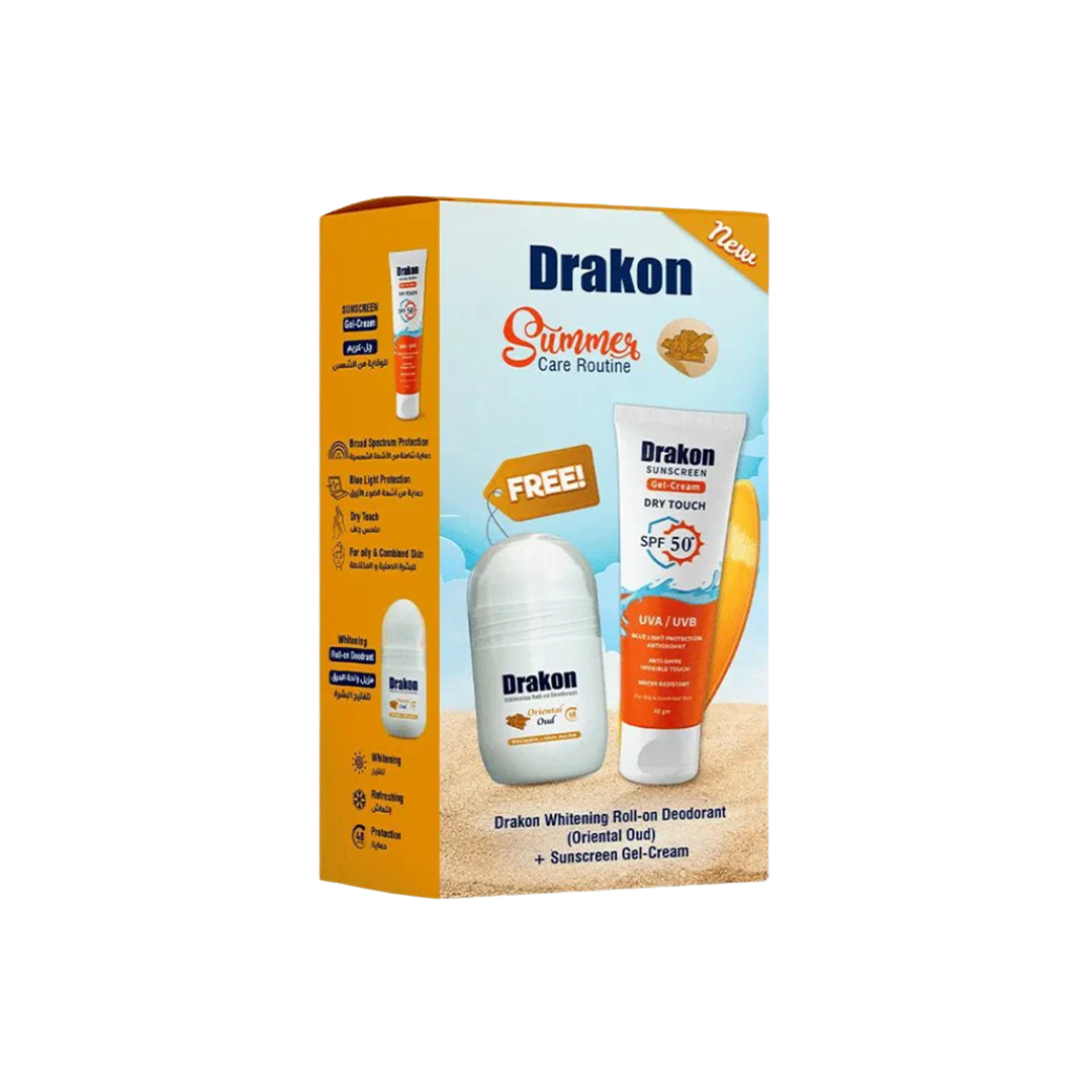 Sunscreen Gel Cream & Whitening Roll-On Deodorant - Oriental Oud