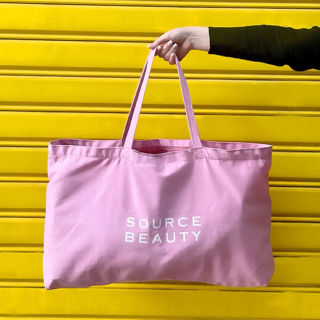 The Big Source Beauty Tote - Pink