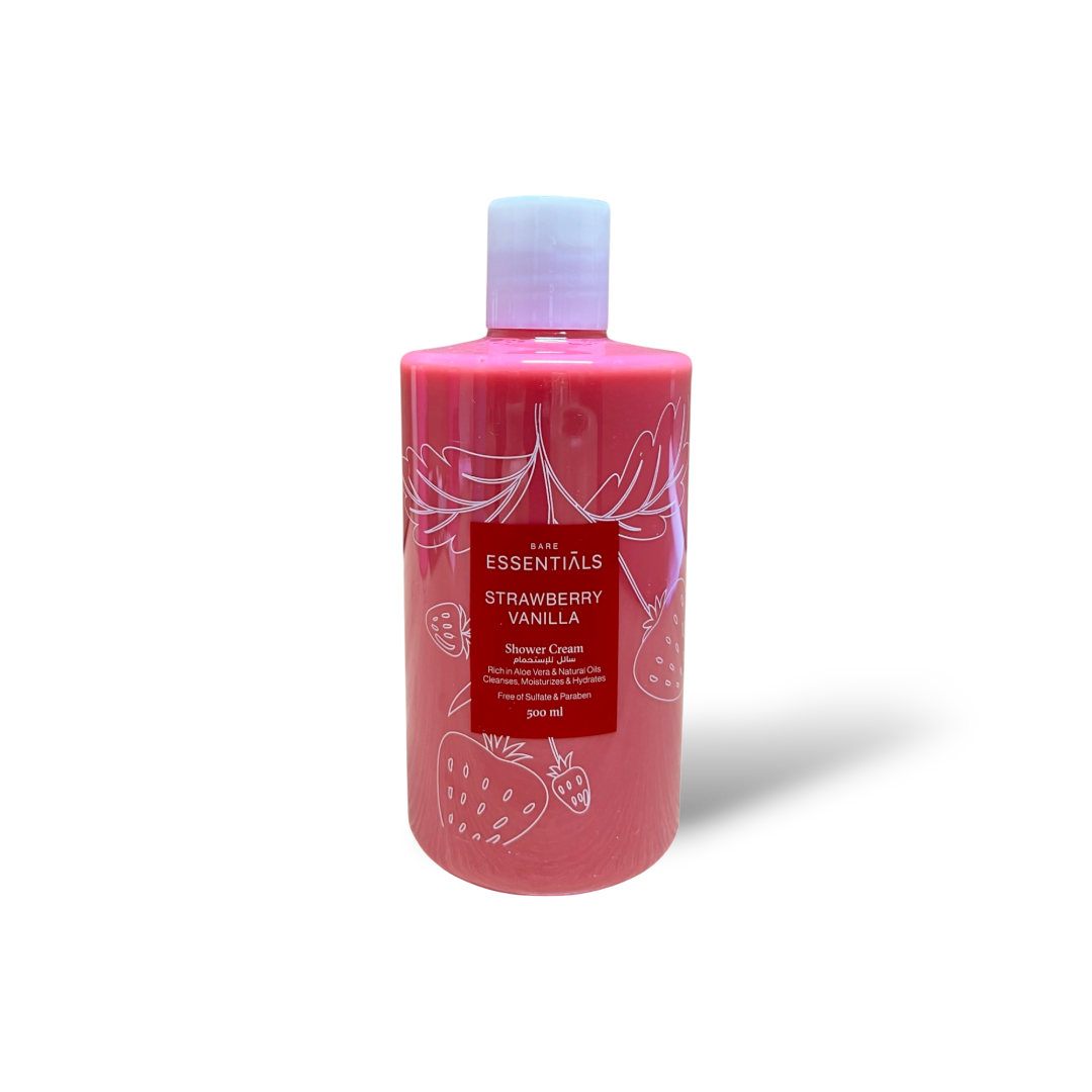 Strawberry Vanilla Shower Cream