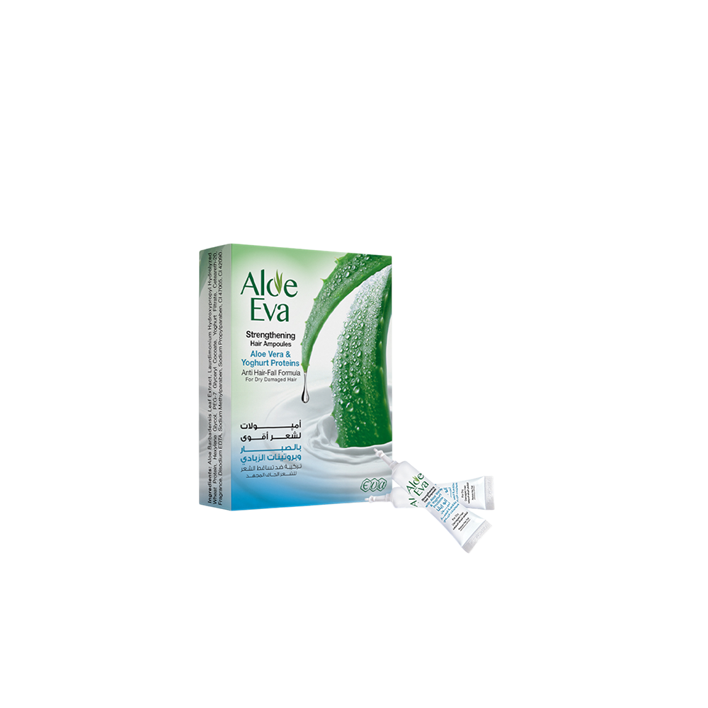 Aloe Eva Strengthening Hair Ampoules With Aloe Vera & Yoghurt Proteins
